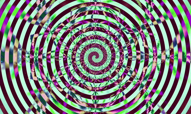 Neon Tunneli Spiraali Pyörre VJ Loop 5:3 Wide 60fps Näytönsäästäjä