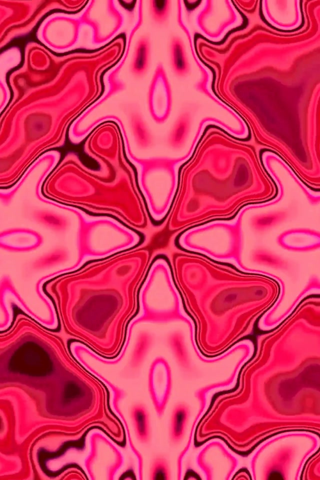 Neon Tunneli Vaaleanpunainen Kaleidoskooppi VJ Loop 2:3 Valokuva Pysty 60fps Näytönsäästäjä