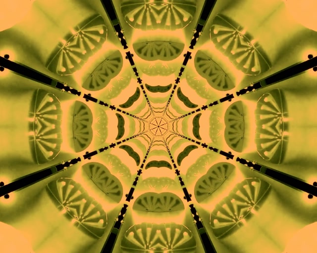 Neontunneli Kaleidoskooppi Verkko 5:4 Industrial 60fps Näytönsäästäjä VJ Loop