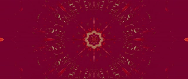 Neon-tunneli Fraktaali Kaleidoskooppi Räjähdys VJ Loop 2.39:1 Cinemascope 60fps Näytönsäästäjä