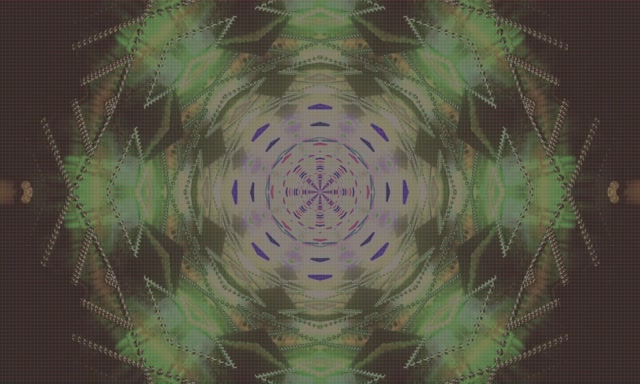 Neon Tunneli Mandala Pyörre VJLoops 5:3 Leveä 60fps Näytönsäästäjä