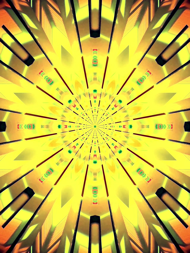 Neon Tunneli Pinkki Violetti Kaleidoskooppi Räjähdys VJ Loop 3:4 iPad Pysty 60fps Näytönsäästäjä