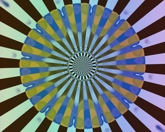 Neon Tunneli Kaleidoskooppi Räjähdys VJLoops 5:4 teollinen 60fps Näytönsäästäjä