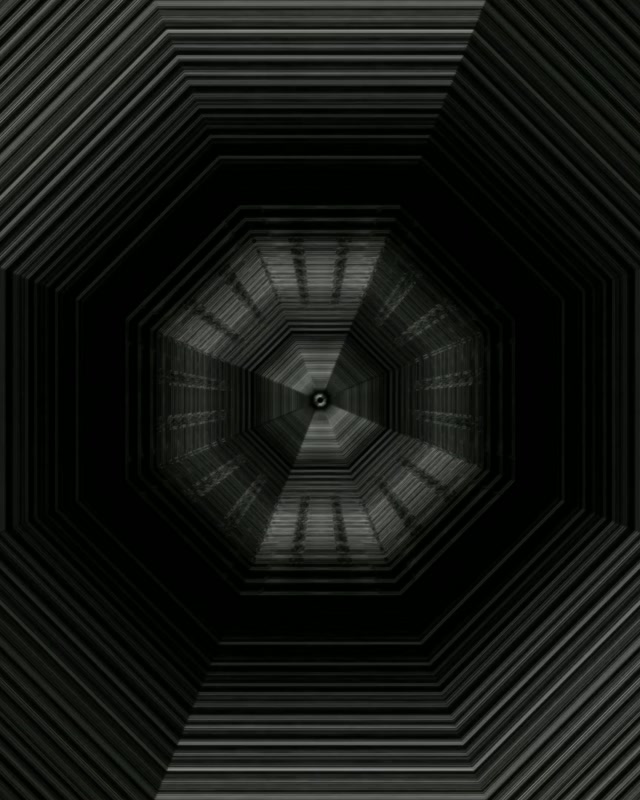 Hexagonal Neon Tunnel VJ Loop 4:5 Instagram 60fps Screensaver