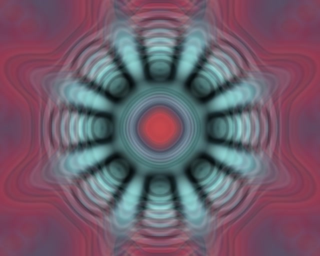 5:4 Industrial Neon Tunnel Pulsating Cyan Radial Vortex 60fps VJ Loop Screensaver