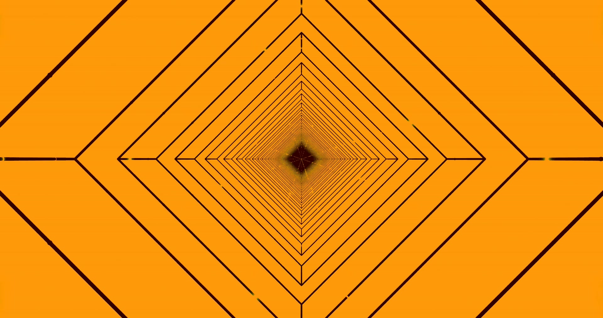 4k uhd 60fps diamant orange tunnel néon économiseur écran windows 11 vj loops visuels