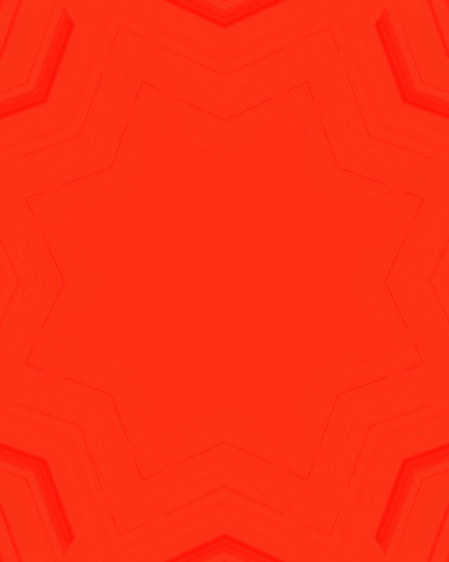 Tunnel Néon Rouge Étoile Vortex VJ Loop 4:5 Instagram 60fps Économiseur d'Écran