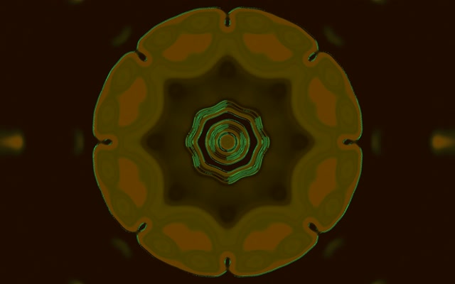 Neon Tunnel Kaleidoscope VJ Loop 16:10 Macbook 60fps Screensaver