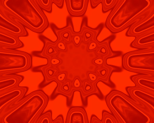 Explosion Radiale Rouge Tunnel Néon Vj Loop 5:4 Industriel 60fps Économiseur d'Écran