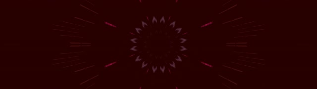 Tunnel Néon Explosion Étoile Rouge Sombre VJLoops 32:9 Super Ultrawide 60fps Économiseur d'écran