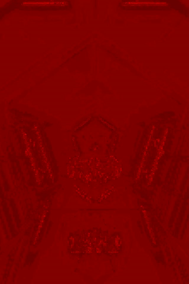 Squelette Pixel Tunnel Néon 2:3 Photo Portrait 60fps Économiseur d'écran VJLoops