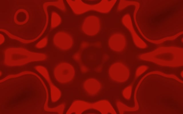 Red Neon Tunnel Pulsating Circles VJ Loop 16:10 MacBook 60fps Screensaver