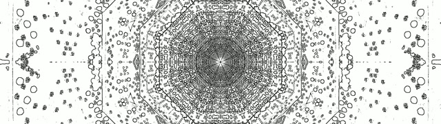 Tunnel Néon Vortex Octogone VJ Loop 60fps 32:9 Super Ultra-large Économiseur d'Écran