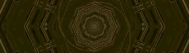 Tunnel Néon Spirale Octogone 32:9 Super Ultra-Large 60fps Économiseur d'Écran VJ Loop