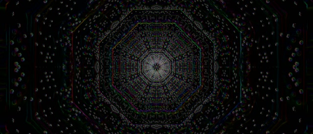 Neon Tunnel Kaleidoscope Vortex 21:9 Ultrawide 60fps Screensaver Loop