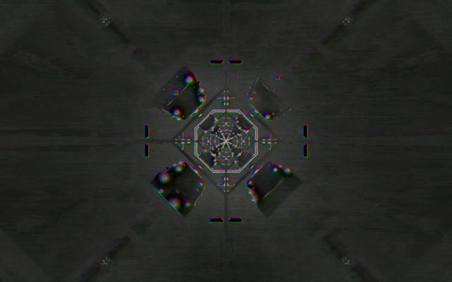 Kaleidoscopic Neon Tunnel VJ Loop 60fps 16:10 Macbook Screensaver