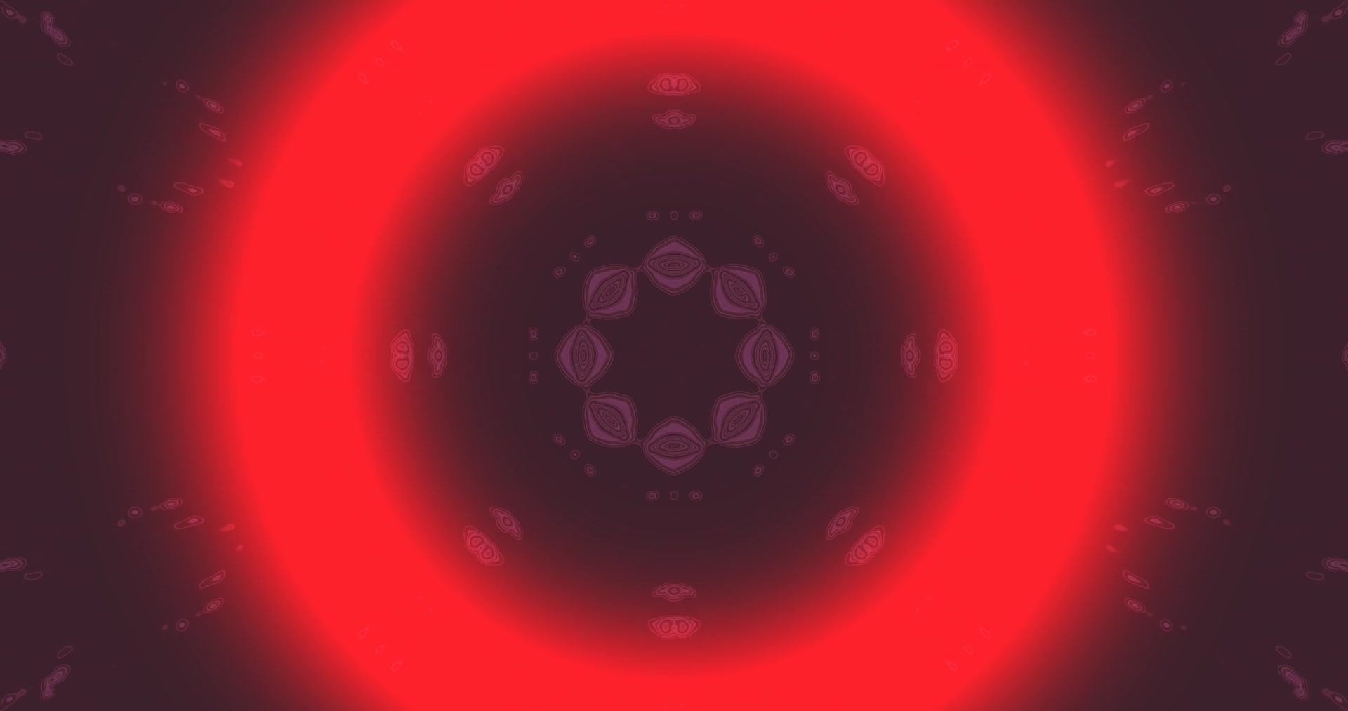 Glowing Crimson Tunnel Screensaver 4k UHD 60fps Live Wallpaper PC