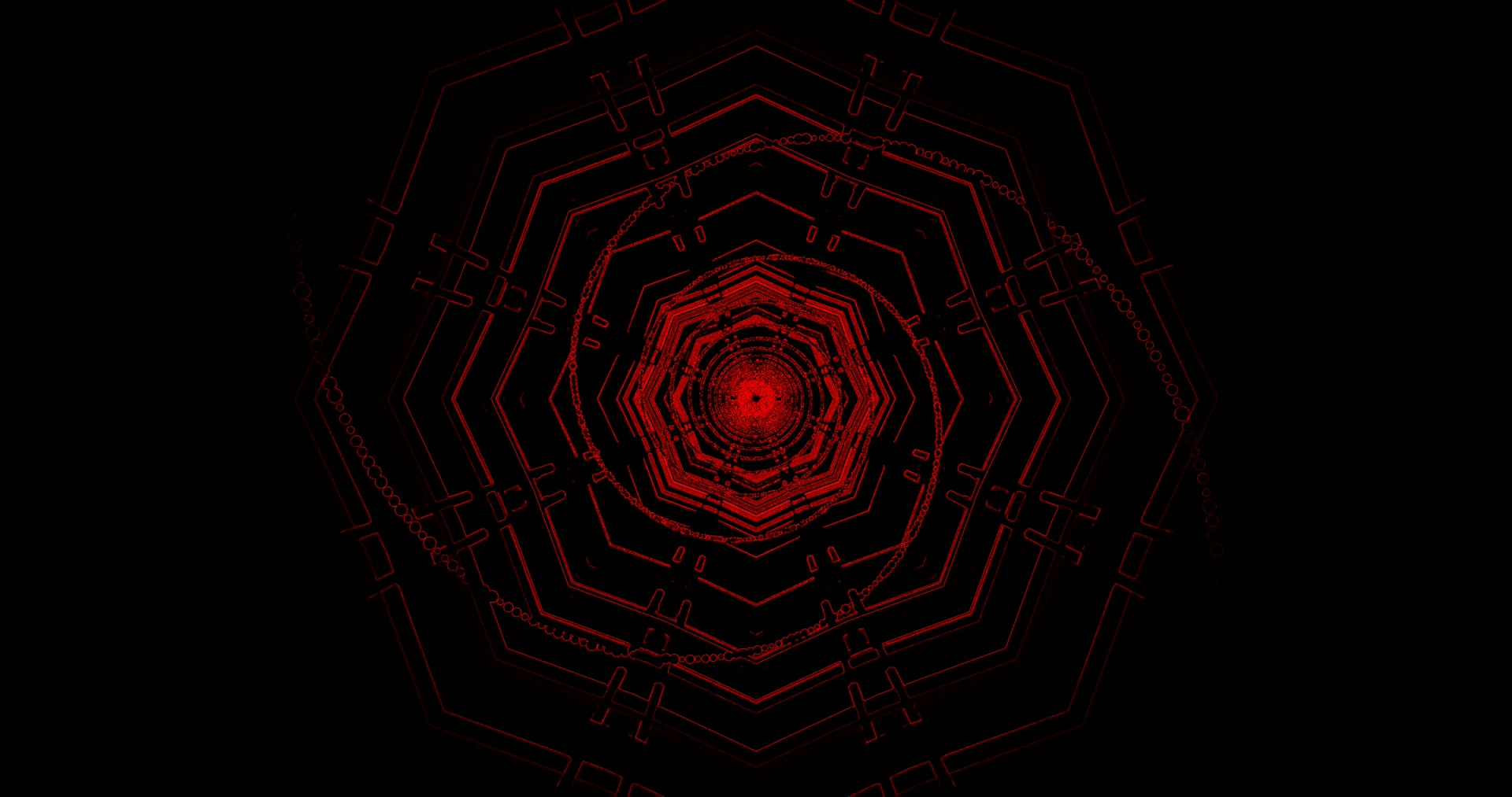 Tollán Neon Dearg Spárálaí Scáileáin 4K UHD 60fps VJ Loop PC