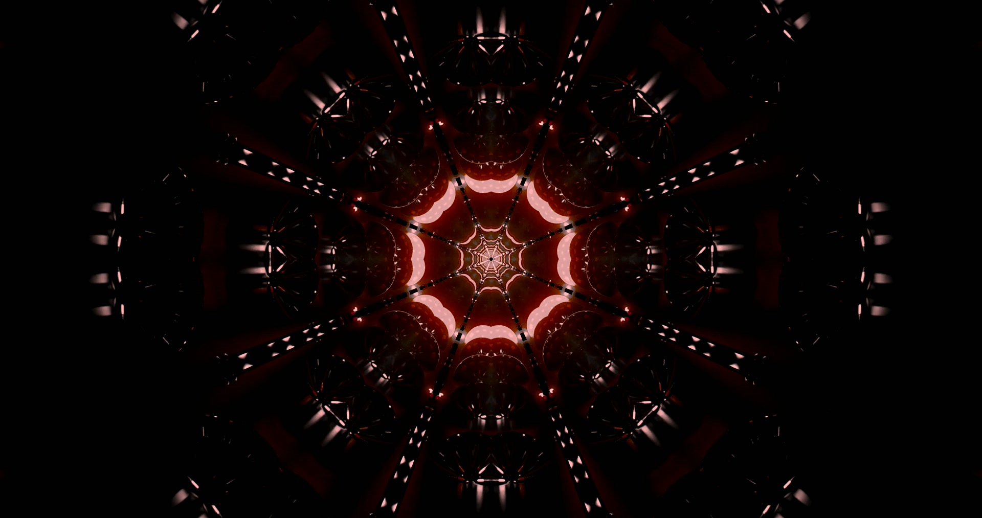 Scáthdhroichid Uachtar Dearg Dubh Neon 4K UHD 60fps VJ Loop