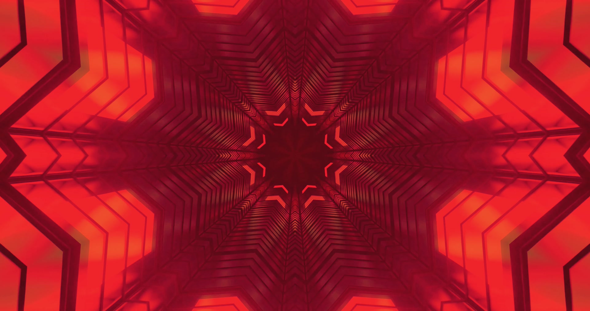 Tollán Neon Dearg Spárálaí Scáileáin 4K UHD 60fps VJ Loop