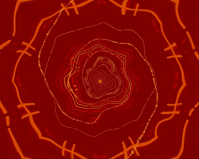 Tollan Neon Guairneán Ochtagán Rothlach Vj Loop 5:4 Tionsclaíoch 60fps Spárálaí Scáileáin