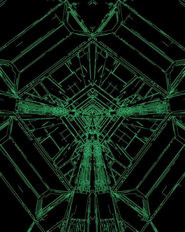 Tollán Neon Glas Spárálóir Scáileáin 60fps 4:5 Instagram VJ Loop PC Ríomhaire Glúine