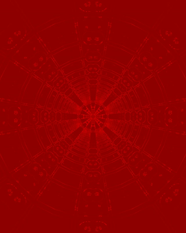 Dearg Mandala Soiléan Neon Tonail Vj Loop 4:5 Instagram 60fps Scáileánsábháil