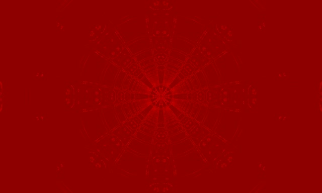 Tollán Neon Mandala Dearg VJLoops 5:3 Leathan 60fps Spárálaí Scáileáin