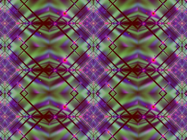 Tollan Neon Greille Diamant Scáileán Coigilteora 4:3 Clasaiceach 60fps Vj Loop