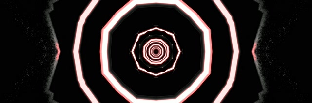 Tollan Neon Dearg Achtréimhreach Vortex 3:1 Triarach Leathan 60fps Scáileán Coigiltí Vj Lúb