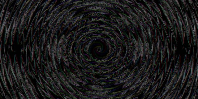 Hypnotic Neon Tunnel Spiral VJ Loop 60fps 2:1 Screensaver