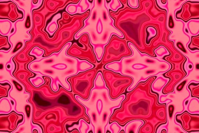 Túnel Neon Bándearg Caleidoscóp VJLoops 3:2 Surface 60fps Scáileán Cosnanta