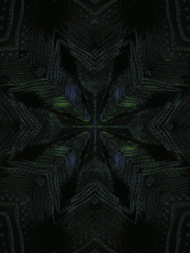 Neon Tunnel Kaleidoscope VJ Loop 3:4 iPad Portrait 60fps Screensaver