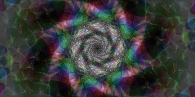 Spiraling Neon Tunnel VJ Loop 2:1 Univisium 60fps Screensaver Animation