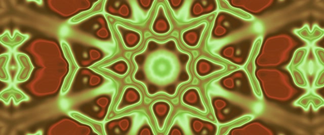 Pulsating Neon Tunnel Kaleidoscope | VJ Loop 60fps 2.39:1 Screensaver