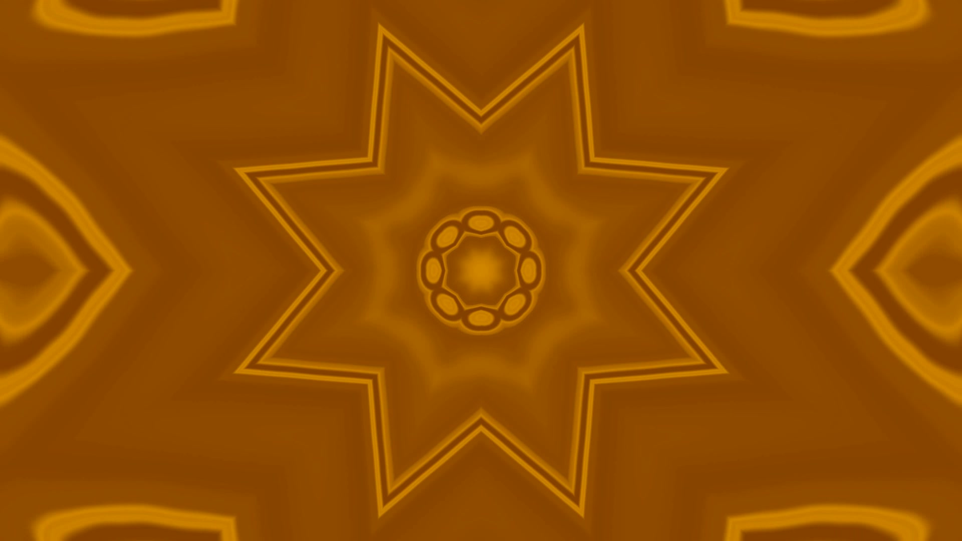 Túnel Neón Dourado Estrela Protector de Pantalla 4K UHD 60fps VJ Loop