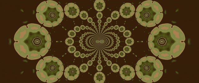 Túnel Neón Mandala Calidoscopio 2.39:1 Cinemascope 60fps Salvapantallas Vj Loop