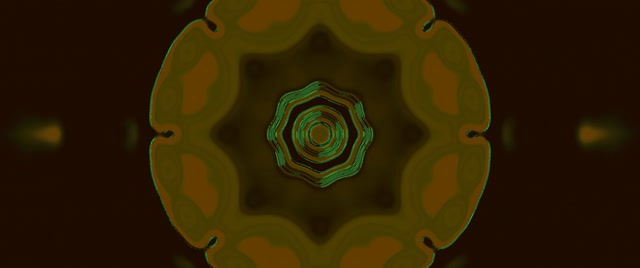 Neon Tunnel Kaleidoscope Vortex Loop 2.39:1 Cinemascope 60fps Screensaver