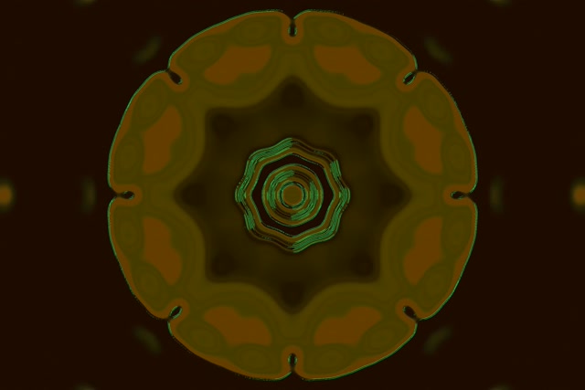 Neon Tunnel Kaleidoscope Vortex 3:2 Surface 60fps Screensaver Loop