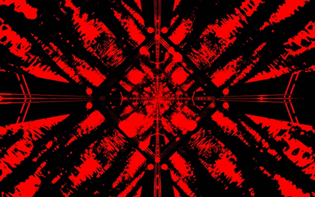 Túnel Neón Vermello Negro Protector de Pantalla 60fps 16:10 MacBook VJ Loop PC Laptop