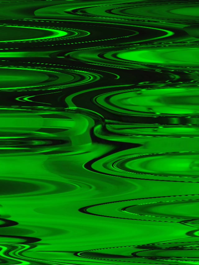 Túnel Neón Verde Corredor Brillante VJ Loop 3:4 iPad Portrait 60fps Protector de Pantalla