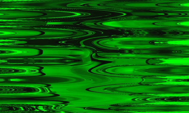 Túnel Neón Verde Raios Brillantes VJ Loop 5:3 Wide 60fps Protector de Pantalla