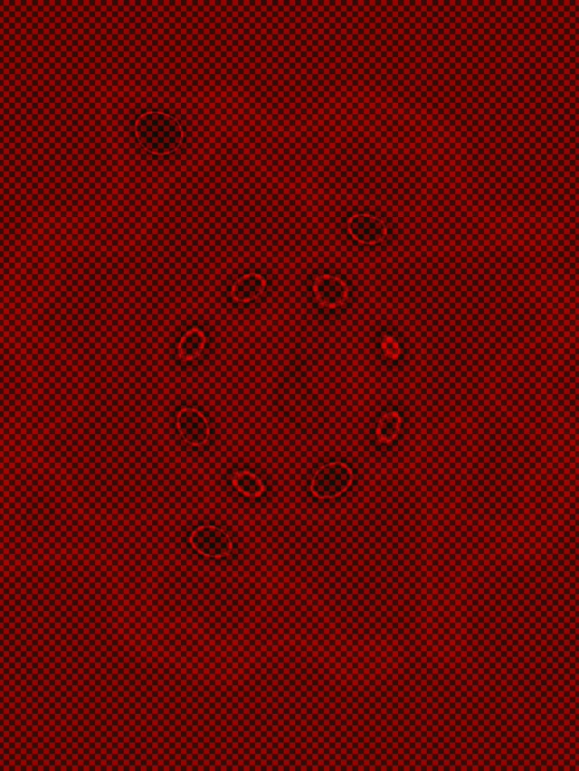 Túnel Neón Taboleiro Vermello Negro VJ Loop 60fps 3:4 iPad Retrato Protector de Pantalla