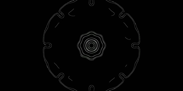 Túnel de Neón Branco Protector de Pantalla 2:1 Univisium 60fps VJ Loop protector de pantalla windows pc e laptop