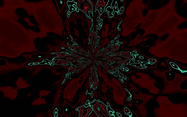 Túnel Neon Rosa Explosión Fractal VJ Loop 16:10 MacBook 60fps Protector de Pantalla