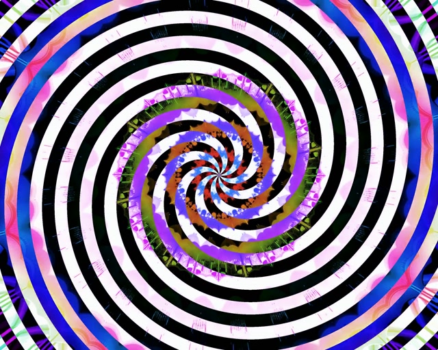 Túnel Neón Vórtice Espiral Hipnótico 60fps 5:4 industrial Protector de Pantalla VjLoops