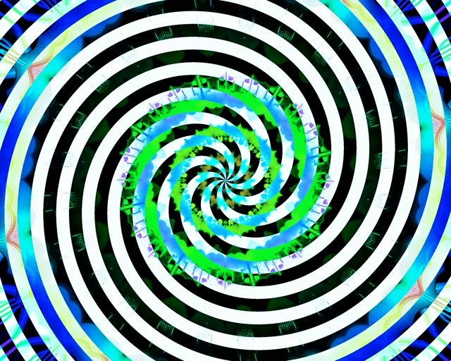 Neon Tunnel Spiral Vortex VJ Loop 5:4 Industrial 60fps Screensaver