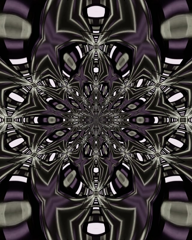 Túnel Neón Fractal Caleidoscopio Explosión VJ Loop 4:5 Instagram 60fps Salvapantallas