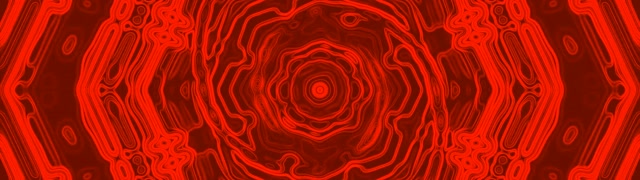 Túnel Neón Vermello Vórtice Octágono 32:9 Super Ultraancho 60fps Protector de Pantalla Vj Loop