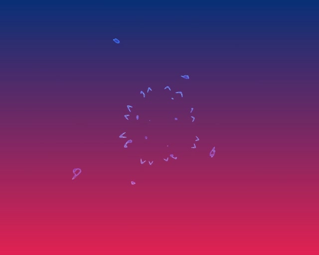 Túnel Neón Estoupido Corazón Caleidoscopio 5:4 industrial 60fps Protector VJ Loop